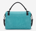 Teal Cross Chain Satchel