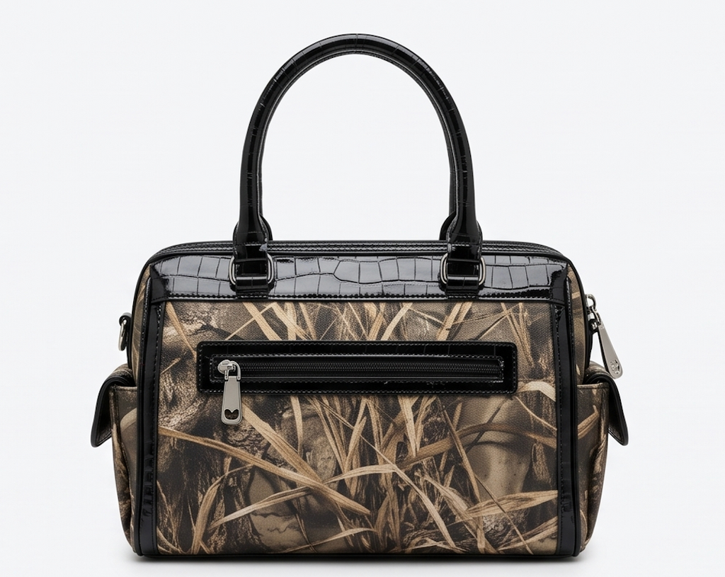 Waterfowl Marsh Camo Satchel