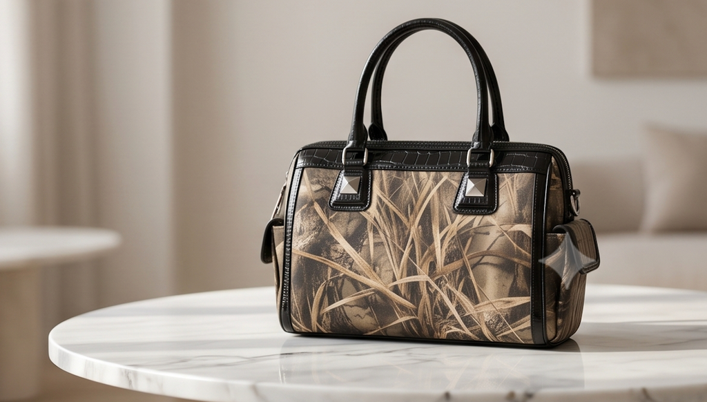 Waterfowl Marsh Camo Satchel