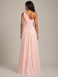 Blush Classic Party Gown - Blush (view 1)