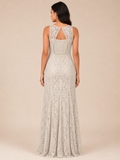 Ivory Floor-Length Party Gown - Ivory (view 1)