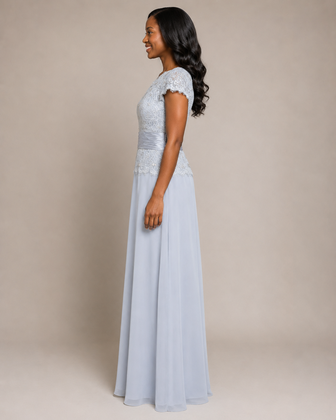 Silver Timeless Bridesmaid Dress - Silver (view 1)