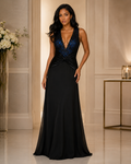Black Timeless Evening Dress - Black (view 1)