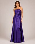 Purple Elegant Bridesmaid Dress - Purple (view 1)