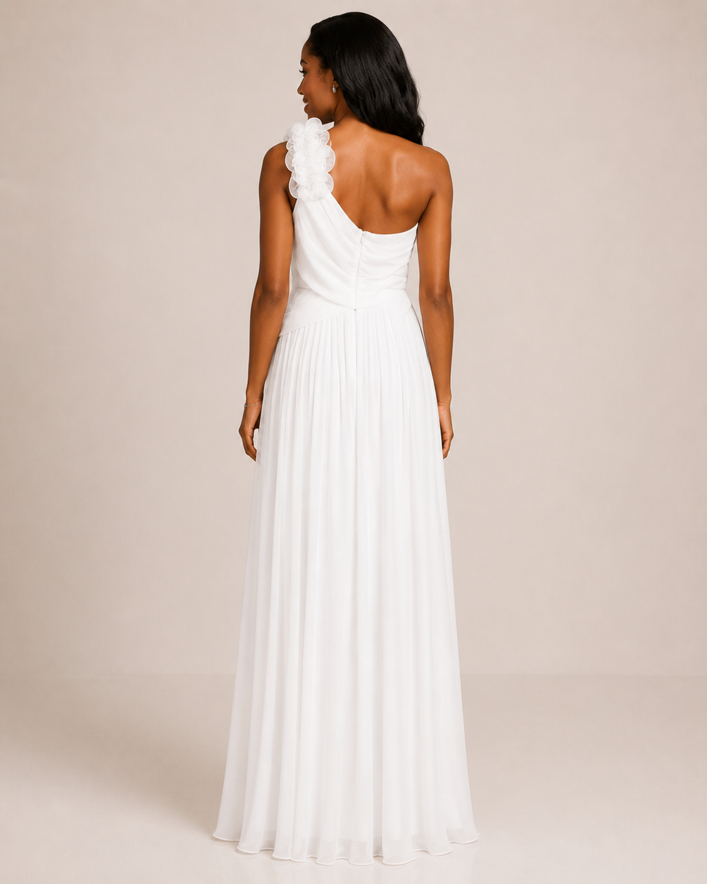 Ivory Timeless Prom Gown - Ivory (view 6)