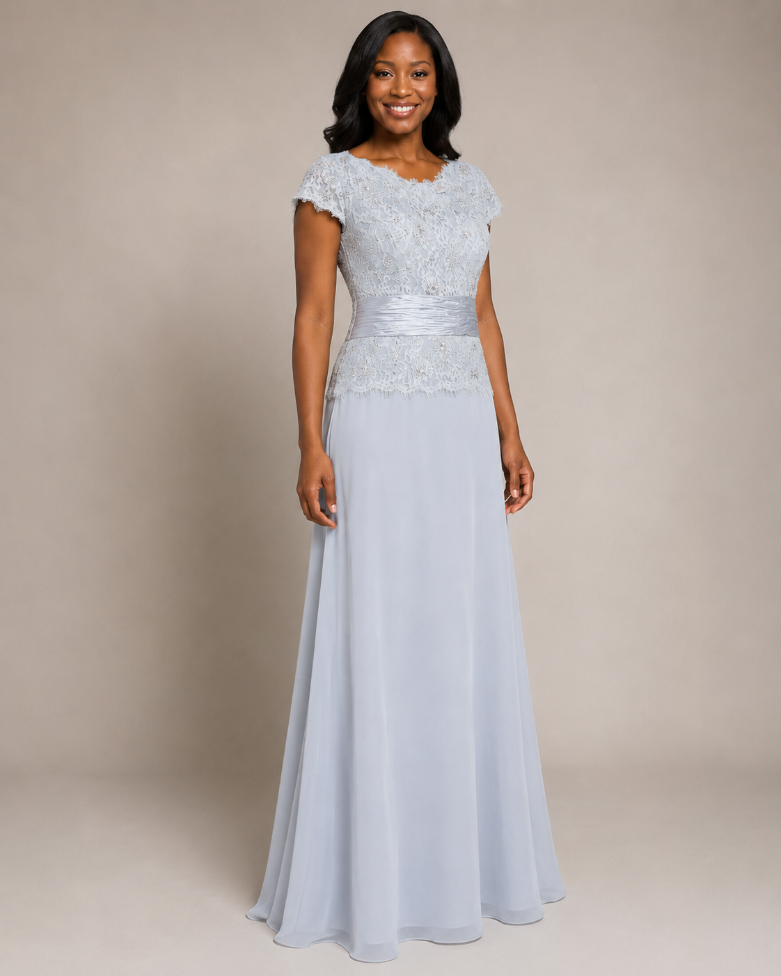 Silver Timeless Bridesmaid Dress - Silver (view 2)