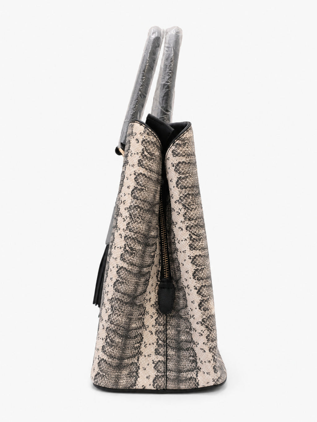 Snakeskin Print Tote Bag - Alternate View 1 | Afayi Commerce