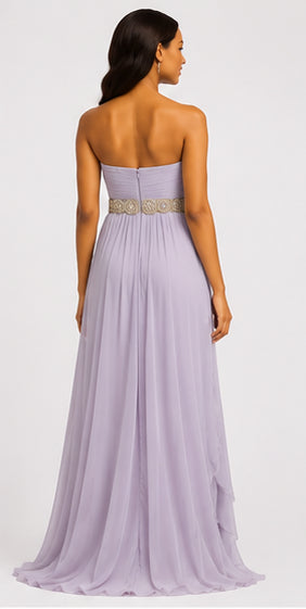 Lilac High-Low Gown - Lilac (view 5)