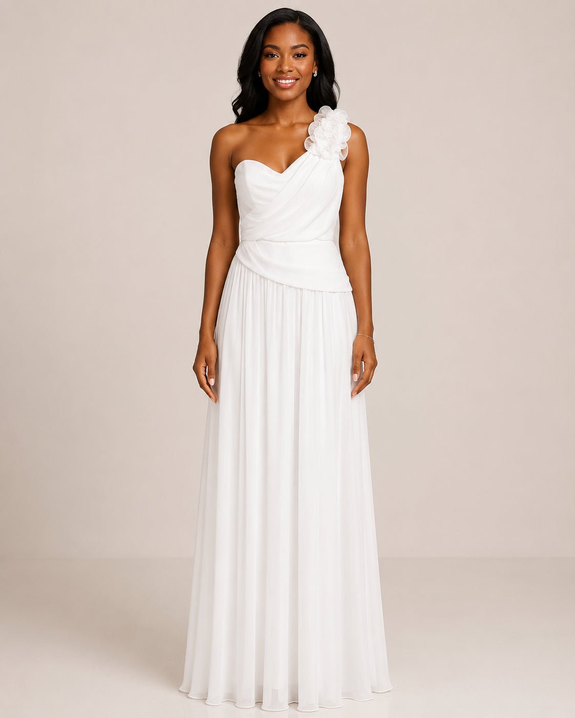 Ivory Timeless Prom Gown - Ivory (view 1)