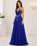 Royal Blue Sweetheart Gown - Royal Blue (view 1)