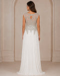 Ivory Chic Evening Dress - Ivory (view 1)