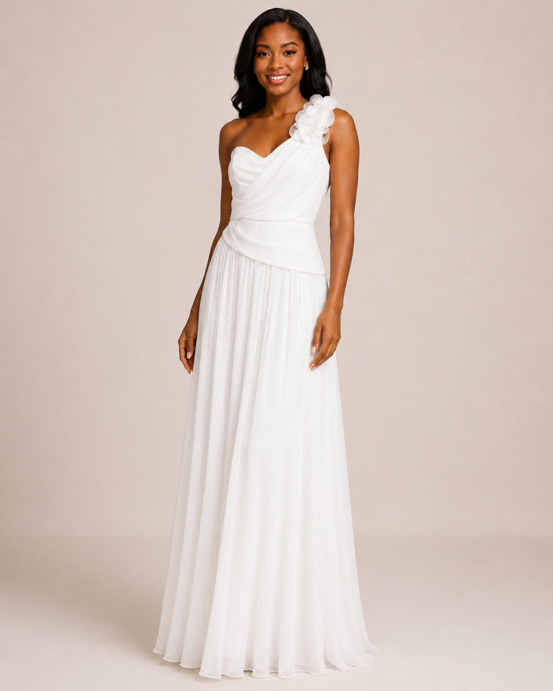 Ivory Timeless Prom Gown - Ivory (view 2)