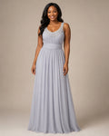 Silver Statement Party Gown - Silver (view 1)