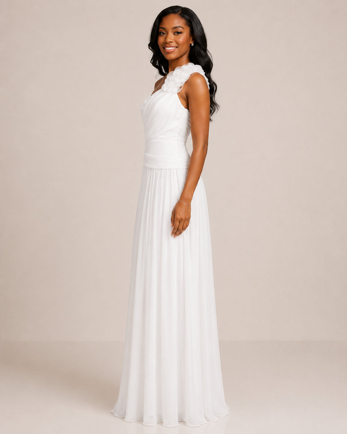 Ivory Timeless Prom Gown - Ivory (view 5)