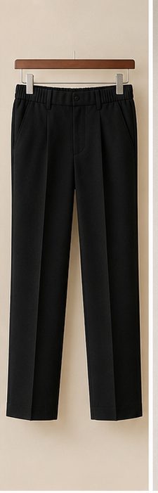 Boy's Black Tailcoat Tuxedo Set with Bow Tie - image 5